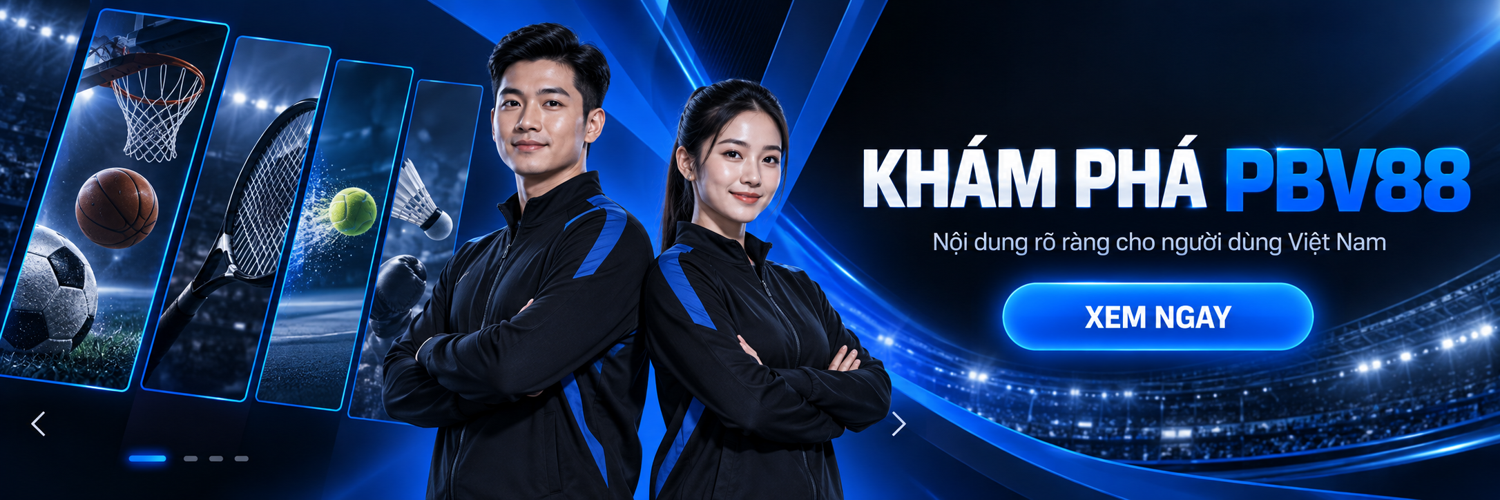 Giao diện PBV88 với khu vực casino nổi bật
